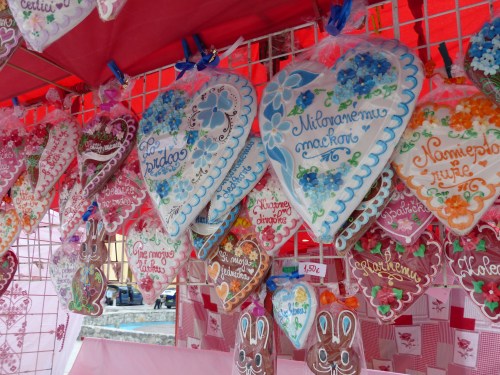 Popular gingerbread cookies are a good way to practice your Slovak.